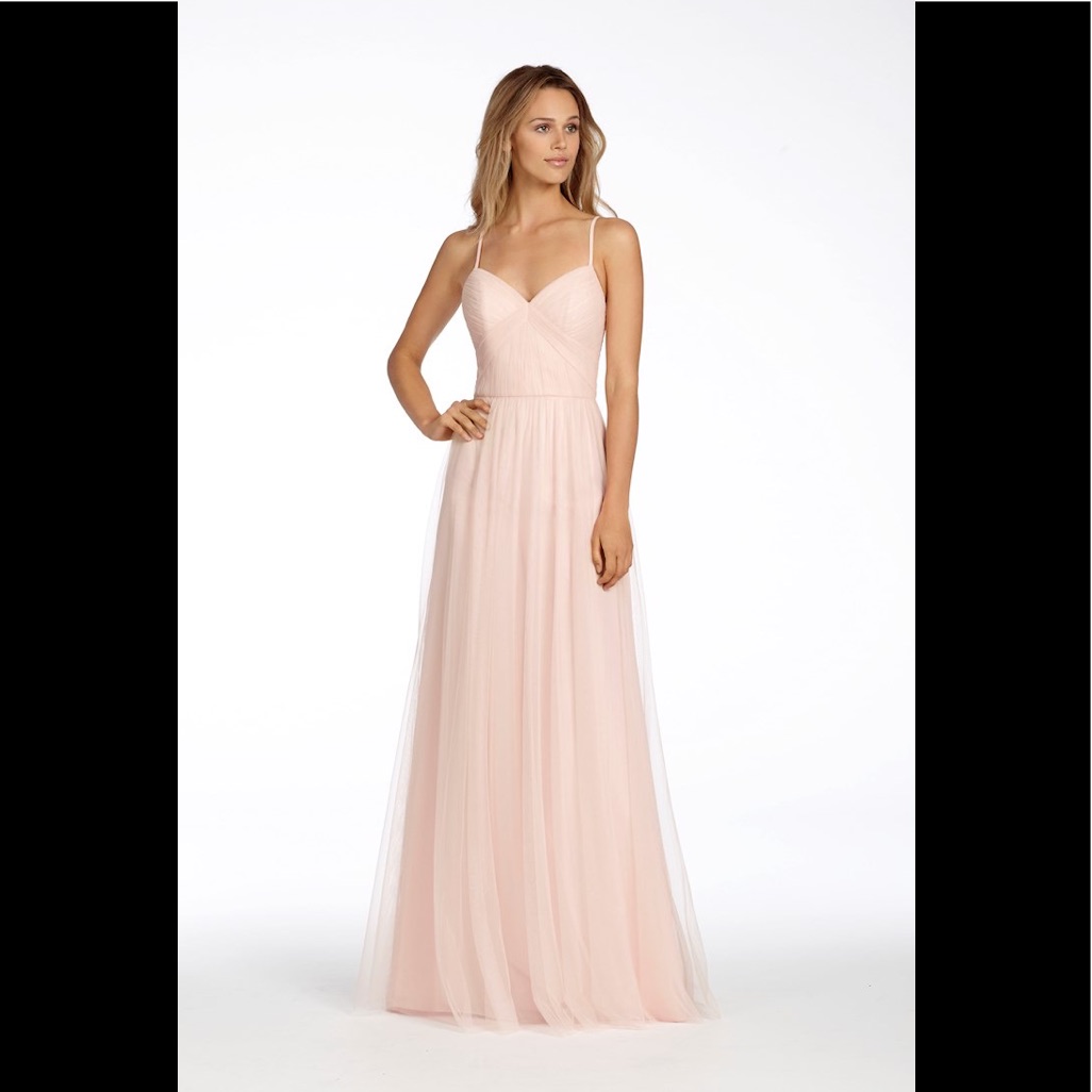 Hayley Paige Style #5702. Blush. Sz.12